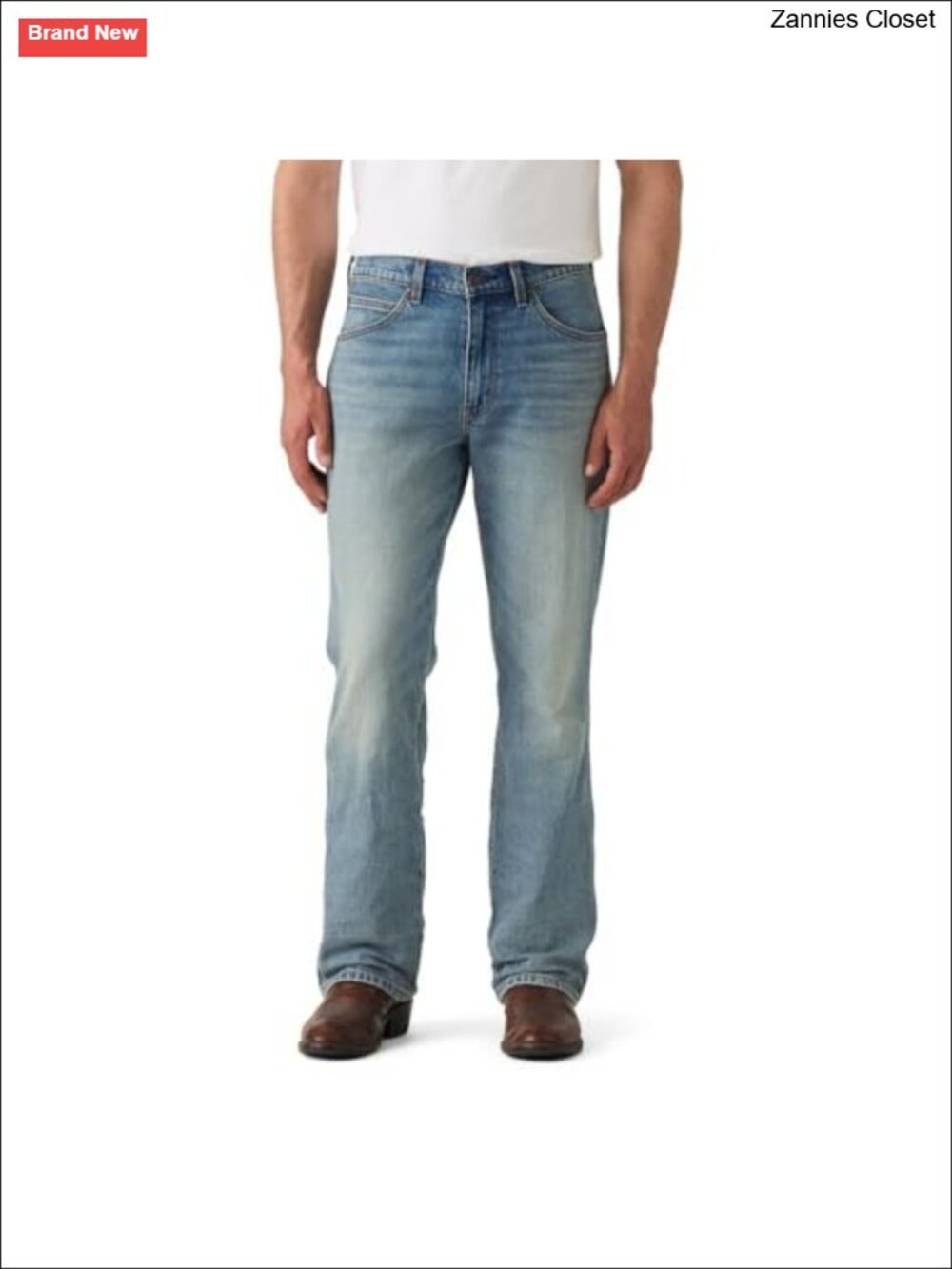 Levi's 537 Western Bootcut Jeans Regular Fit Low Rise Durable